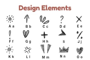 Design Elements by Nun Sukhwan — Dingbats Font — thumbnail 2