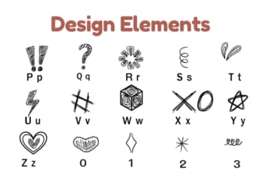 Design Elements by Nun Sukhwan — Dingbats Font — thumbnail 3