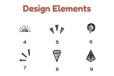Design Elements by Nun Sukhwan — Dingbats Font — thumbnail 4