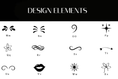 Design Elements by Heartcraft Atelier — Dingbats Font — thumbnail 3