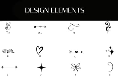 Design Elements by Heartcraft Atelier — Dingbats Font — thumbnail 4