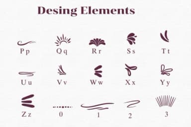 Design Elements by BK Creative Designs — Dingbats Font — thumbnail 3