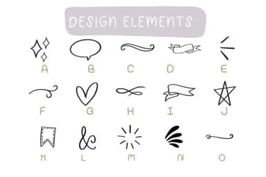 Design Elements by Pui Art — Dingbats Font — thumbnail 2