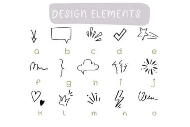 Design Elements by Pui Art — Dingbats Font — thumbnail 4