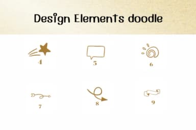 Design Elements Doodle by Ketsarin — Dingbats Font — thumbnail 4