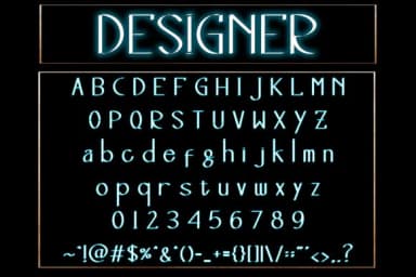 Designer by aprianaart — Slab Serif Font — thumbnail 3