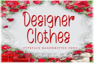 Designer Clothes by GiaLetter — Slab Serif Font — thumbnail 1