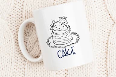 Dessert Cake by Sirinart — Dingbats Font — thumbnail 7