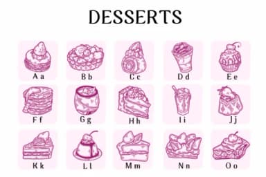 Desserts by Suphitchaya — Dingbats Font — thumbnail 2