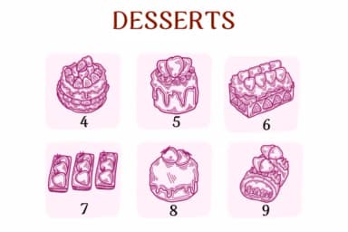 Desserts by Suphitchaya — Dingbats Font — thumbnail 4