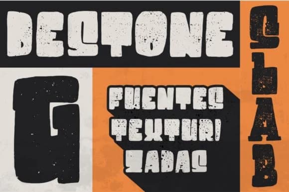 Destone by Garisman Studio — Slab Serif Font