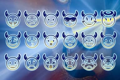 Devil Emoji by vladimirnikolic — Dingbats Font — thumbnail 2