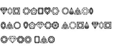 Diamond by Chonada — Dingbats Font — thumbnail 8