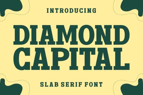 Diamond Capital by Ade (7NTypes) — Slab Serif Font