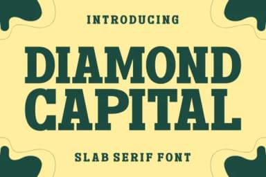 Diamond Capital by Ade (7NTypes) — Slab Serif Font — thumbnail 1