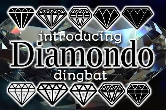 Diamondo by vladimirnikolic — Dingbats Font