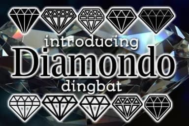 Diamondo by vladimirnikolic — Dingbats Font — thumbnail 1