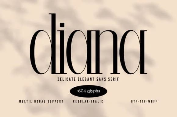 Diana by Minimalistartstudio — Slab Serif Font