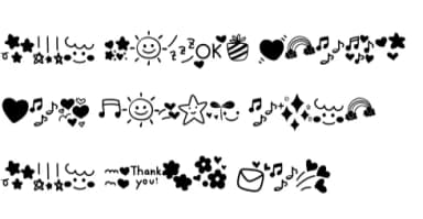 Diary by Sirinart — Dingbats Font — thumbnail 8