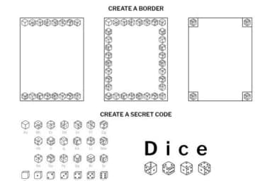 Dice Doodle by digitalplannerland — Dingbats Font — thumbnail 6