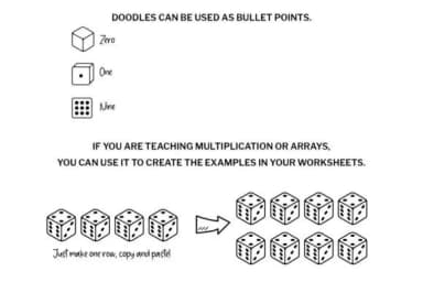 Dice Doodle by digitalplannerland — Dingbats Font — thumbnail 7