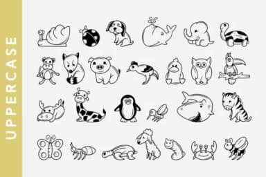 Dier Dingbats by Creative Fabrica Fonts — Dingbats Font — thumbnail 4