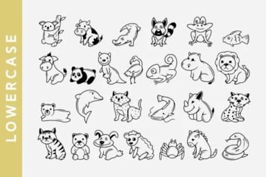 Dier Dingbats by Creative Fabrica Fonts — Dingbats Font — thumbnail 5