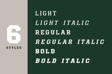 Diesel by Studio One Four — Slab Serif Font — thumbnail 4