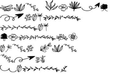 Dingbats Floral by goodigital — Dingbats Font — thumbnail 7