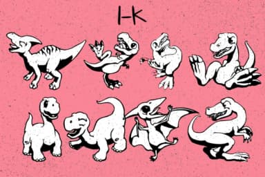 Dino by Minimalistartstudio — Dingbats Font — thumbnail 3