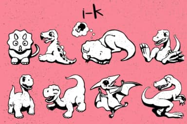 Dino by Minimalistartstudio — Dingbats Font — thumbnail 7