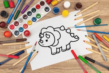 Dinosaur by Nun Sukhwan — Dingbats Font — thumbnail 5