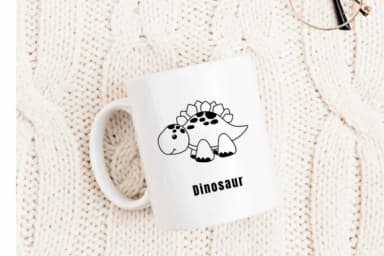 Dinosaur Doodle by Suphitchaya — Dingbats Font — thumbnail 7