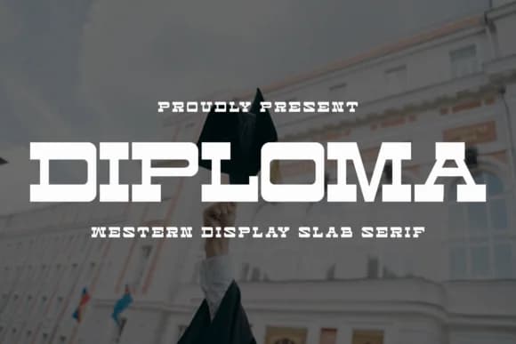 Diploma by Intype Studio — Slab Serif Font