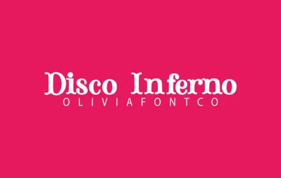 Disco Inferno by OliviaFontCo — Slab Serif Font