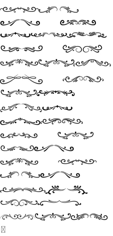 Dividers by Eystore — Dingbats Font — thumbnail 4