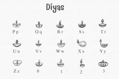 Diyas by Sontaya — Dingbats Font — thumbnail 3