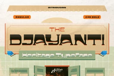 Djayanti by Artisan Themes — Slab Serif Font — thumbnail 1