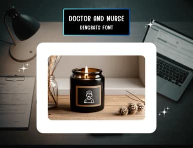 Doctor and Nurse by Distiny4919 — Dingbats Font — thumbnail 7