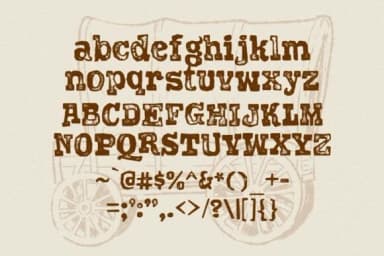 Dodgy Distort by HipFonts — Slab Serif Font — thumbnail 3