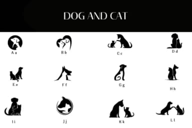 Dog and Cat by Heartcraft Atelier — Dingbats Font — thumbnail 2