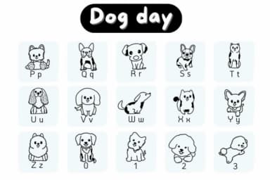 Dog Day by Natchuta — Dingbats Font — thumbnail 3