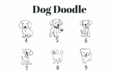 Dog Doodle by Suphitchaya — Dingbats Font — thumbnail 4