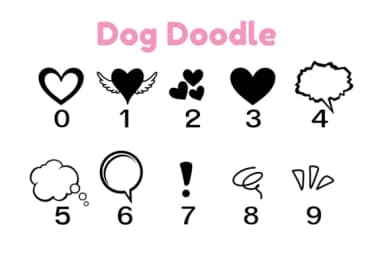 Dog Doodle by Nun Sukhwan — Dingbats Font — thumbnail 4