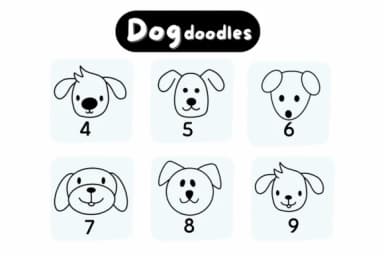 Dog Doodles by Natchuta — Dingbats Font — thumbnail 4