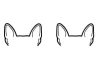 Dog Ear Outline by Nun Sukhwan — Dingbats Font — thumbnail 8