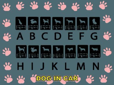 Dog in Car by Happy Bamboo — Dingbats Font — thumbnail 2