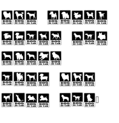 Dog in Car by Happy Bamboo — Dingbats Font — thumbnail 5