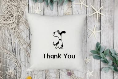 Dog Line Art by Ketsarin — Dingbats Font — thumbnail 7