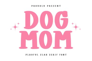 Dog Mom by CraftedType Studio — Slab Serif Font — thumbnail 1